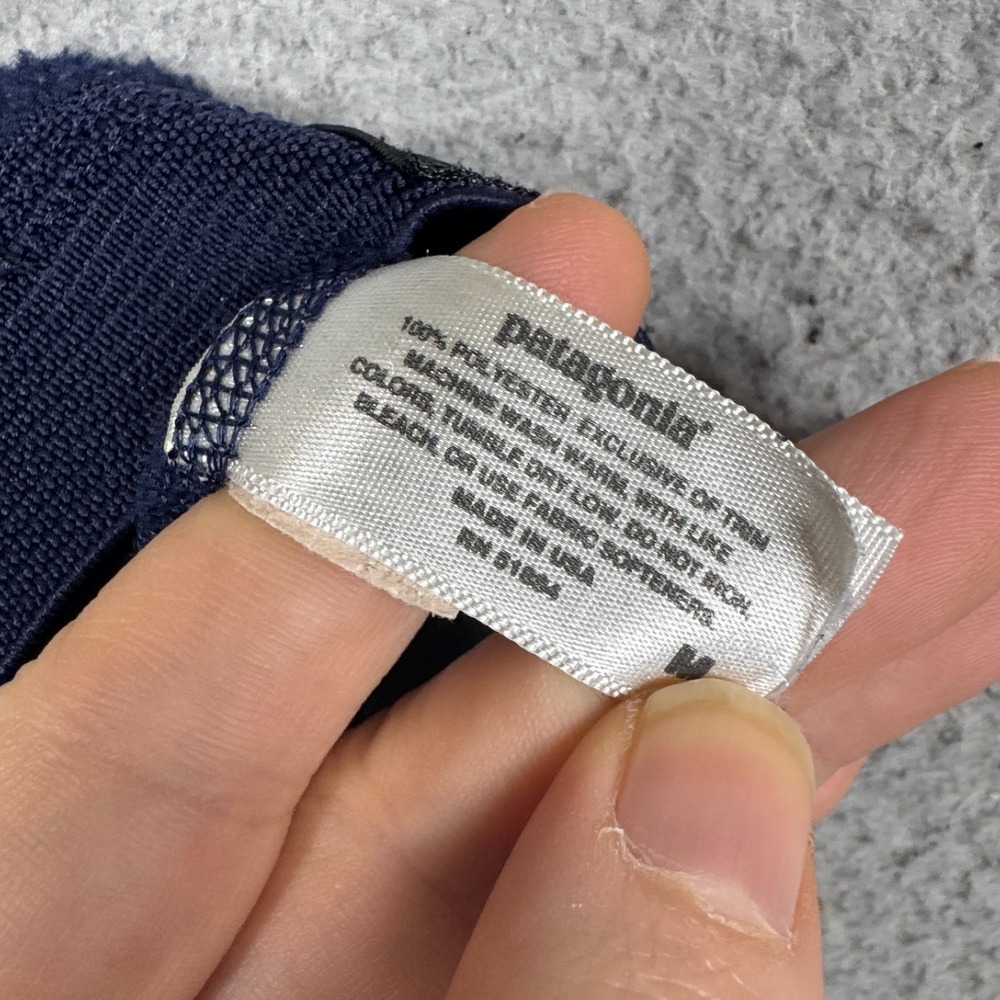 Patagonia Pants Mens M‎ Blue Capilene Base Layer Outdoor Rugged Layer Warm Camp - Picture 4 of 9